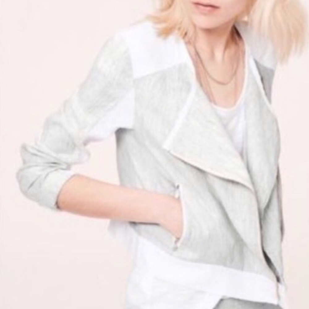 NWT Lou and Grey Linen Jacket